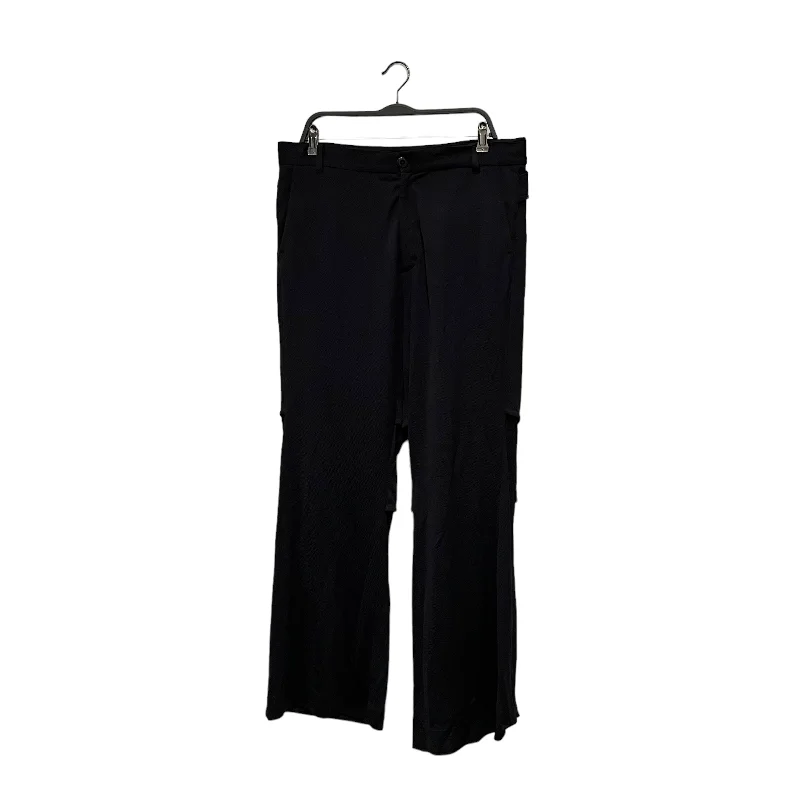 Kiko Kostadinov/Bootcut Pants/L/Cotton/BLK/Zlatyu