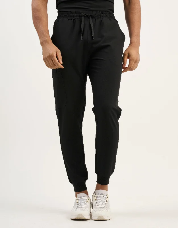 Aspire Jogger Scrub Pants - Black