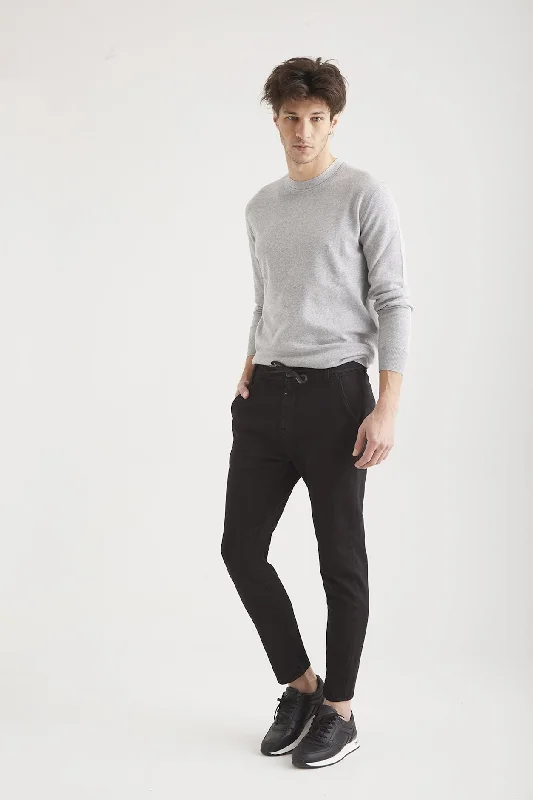 Felix Jogger Chino Pants Black