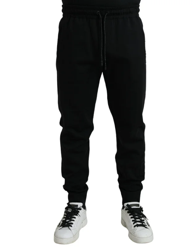 Dolce & Gabbana Elegant  Jogger Pants - Cotton & Nylon Men's Blend