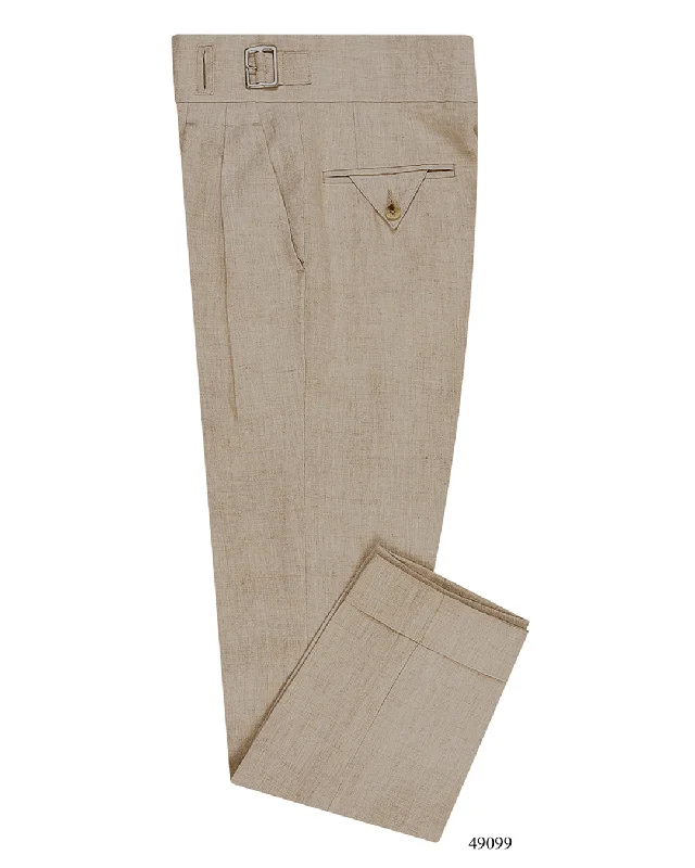 Gurkha Pants in 100% Linen Suiting Muslin