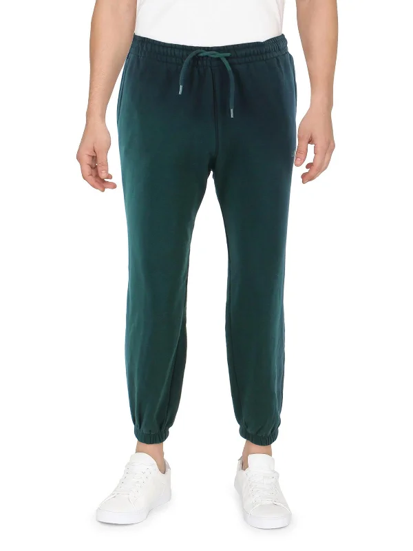 Mens Fleece Relaxed Fit Jogger Pants