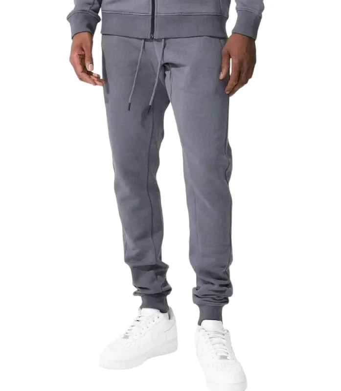 Men's Uptown Jogger Sweatpants In Charcoal