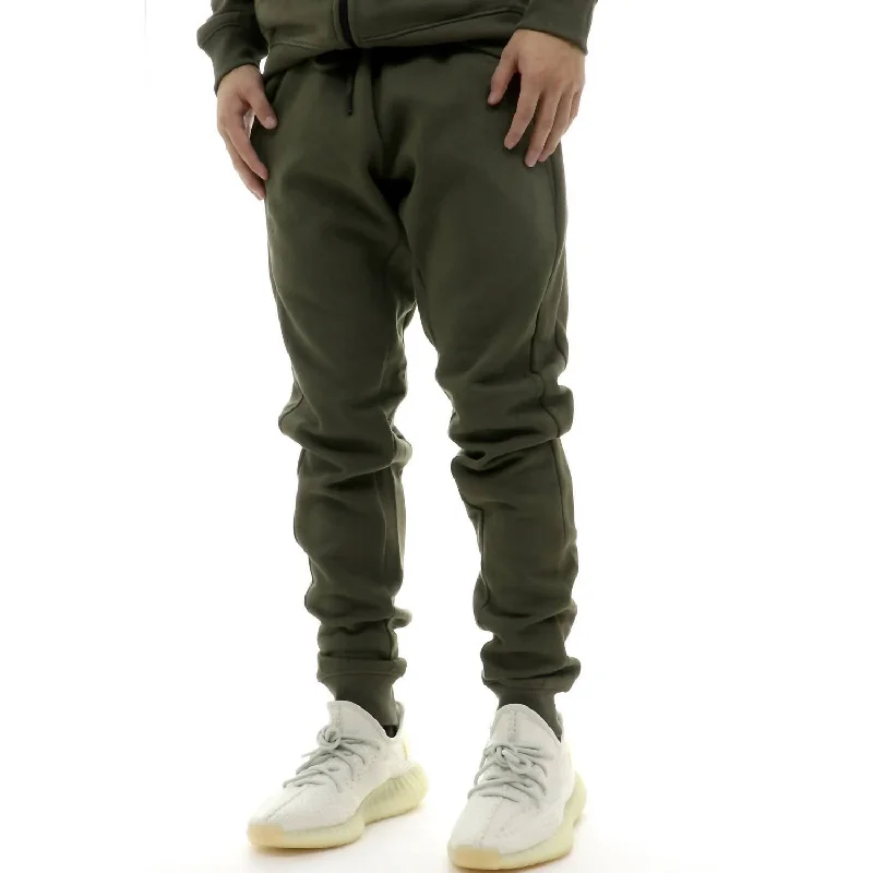 Men's Uptown Jogger Sweatpants In Olive