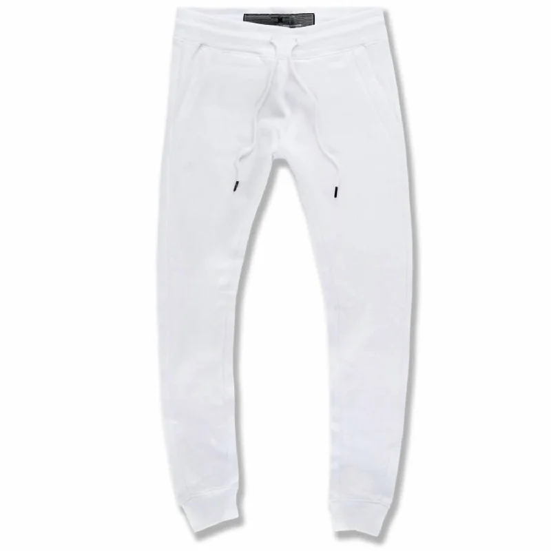 Men's Uptown Jogger Sweatpants In White