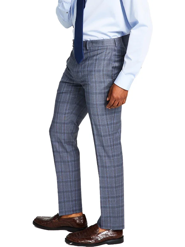 Mens Wool Slim Fit Trouser Pants