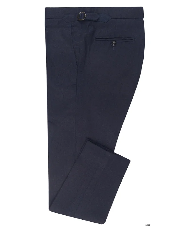 Summer Hopsack Navy Pants