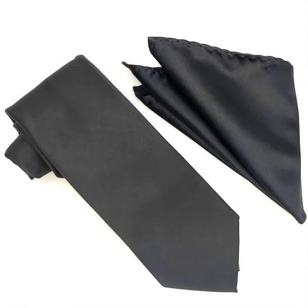 Black Tie and Hanky Set