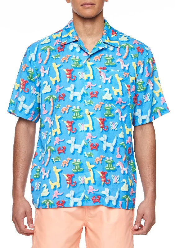 Boardies Balloon Animals Open Collar Shirt