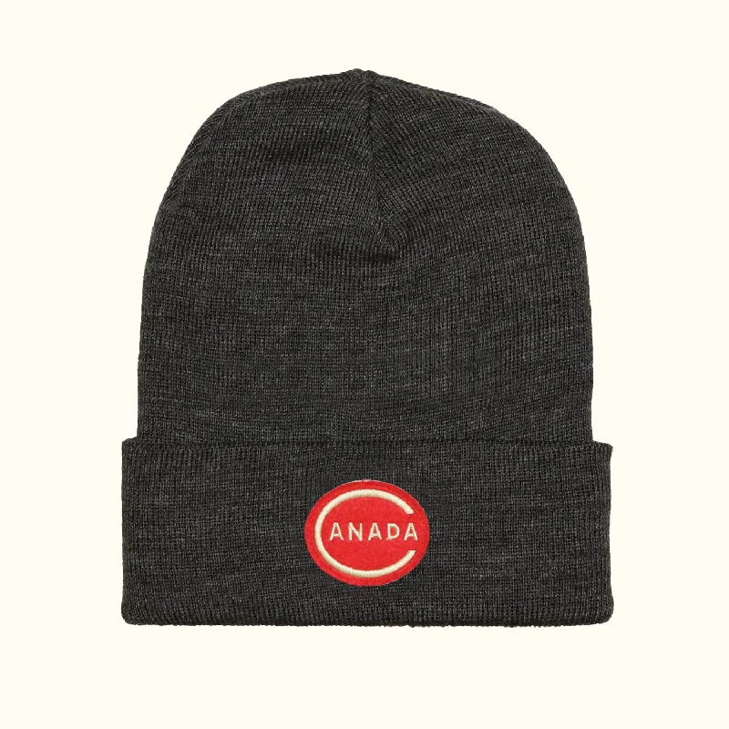 Canada Toque - Charcoal