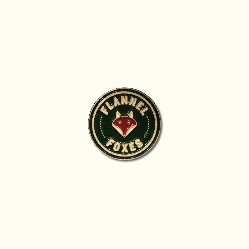 Fox Logo Enamel Pin