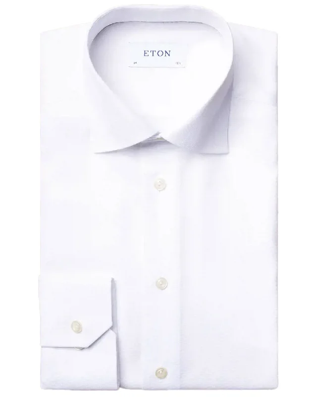 White Twill Dress Shirt