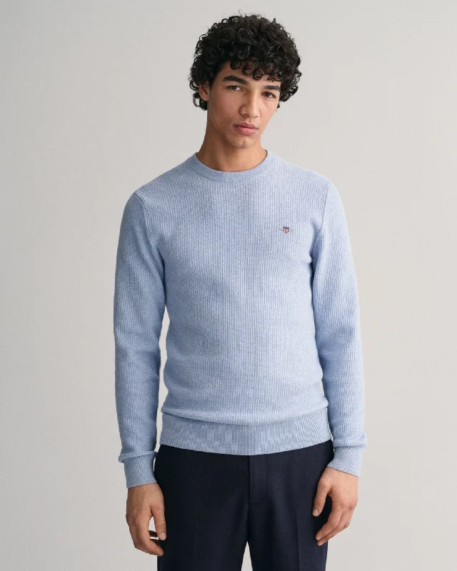 GANT Micro Cotton Texture Crew