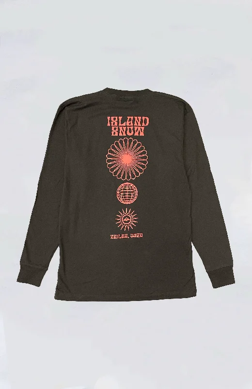 Island Snow Hawaii - IS Eclipse Premium Heavyweight L/S Tee