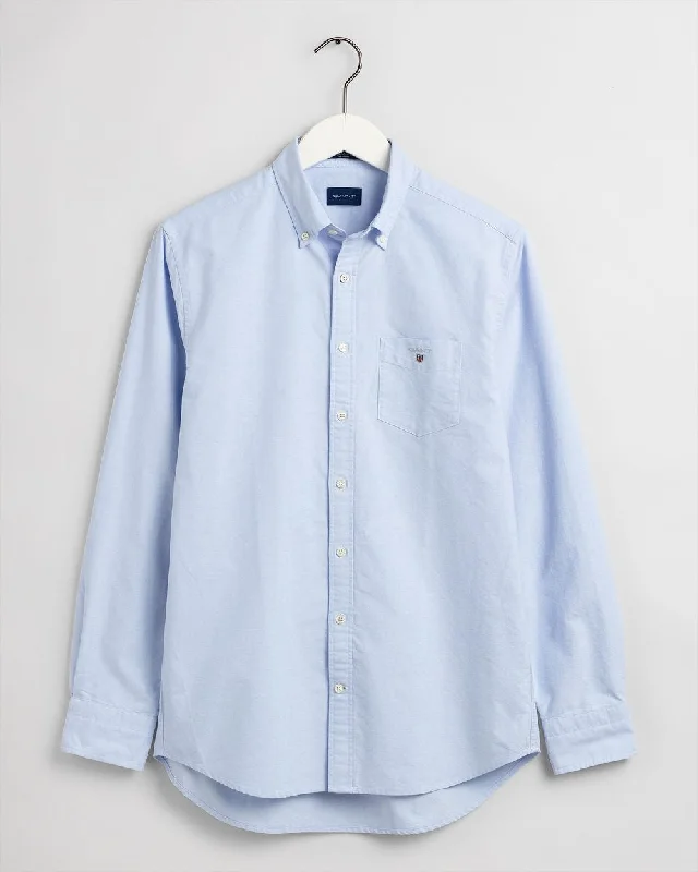 Oxford L/S Shirt - Capri Blue