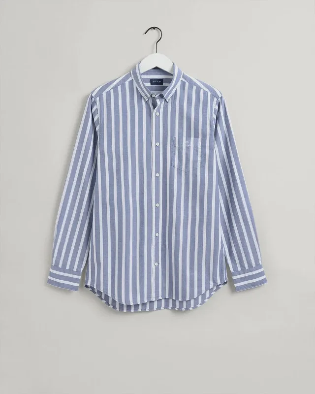 Pastel Oxford Stripe L/S