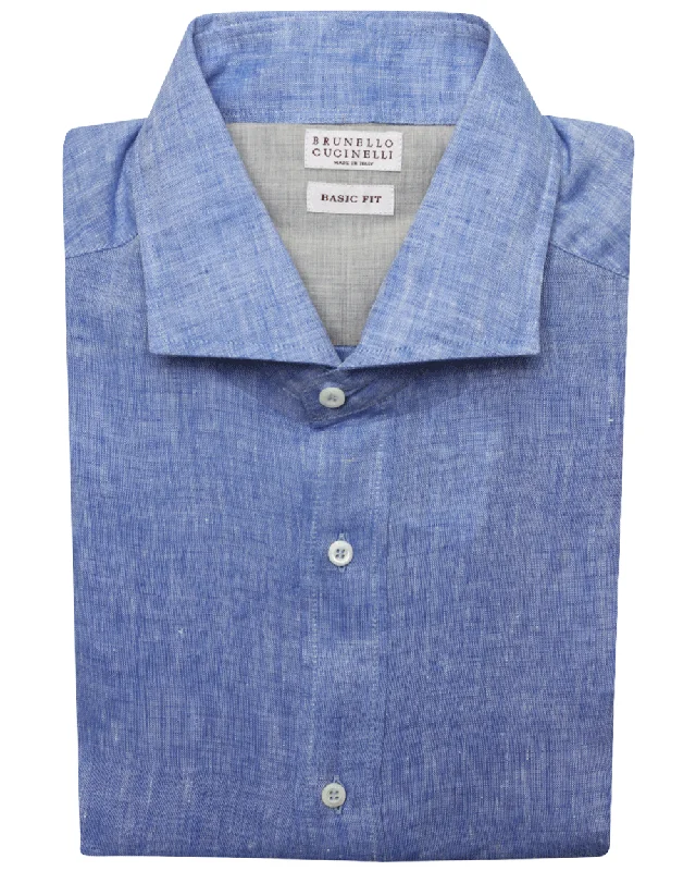 Azzurro Linen Sportshirt