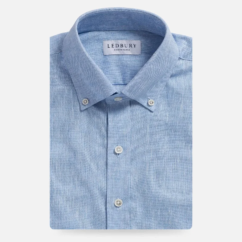 The Light Blue Sandoval Oxford Chambray Custom Shirt