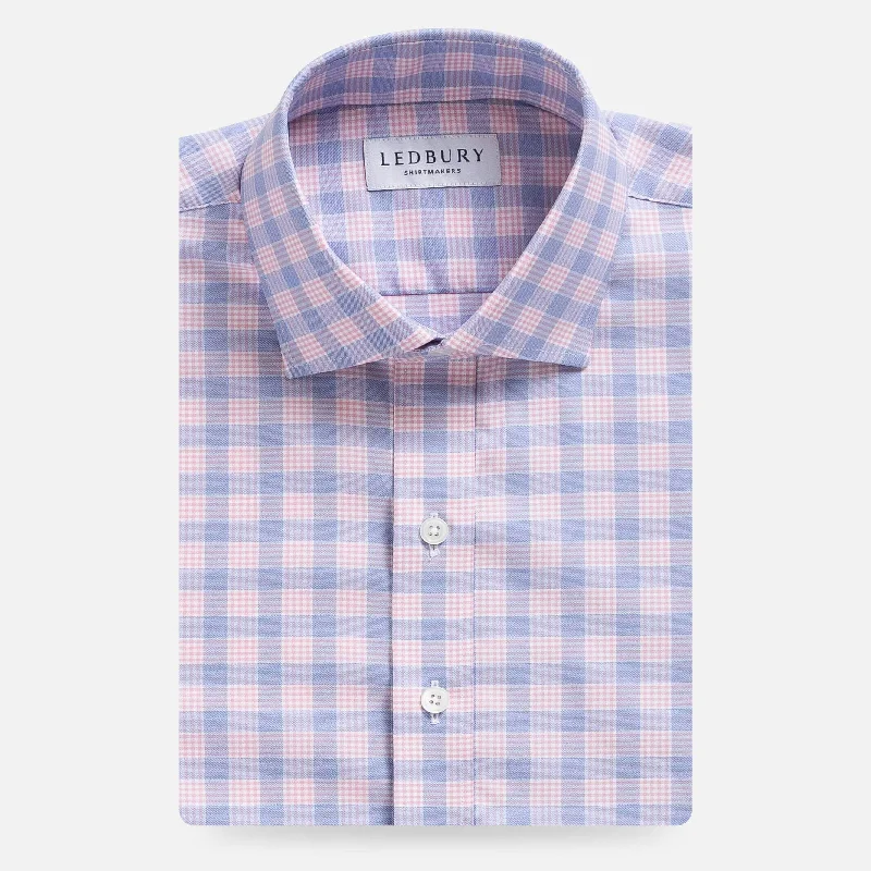 The Pink Swafford Performance Plaid Custom Shirt