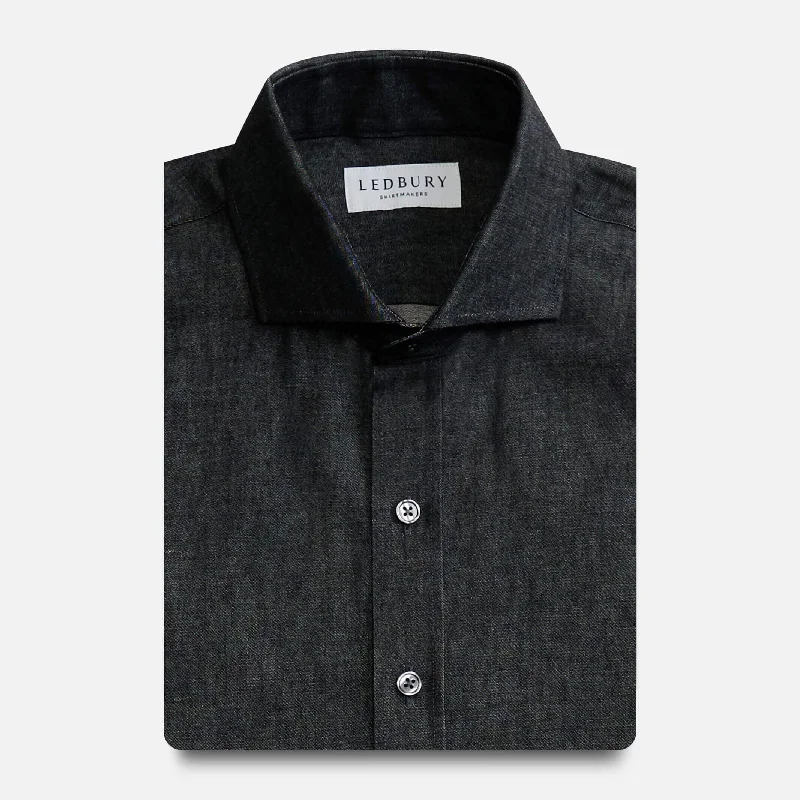 The Washed Black Slater Denim Custom Shirt