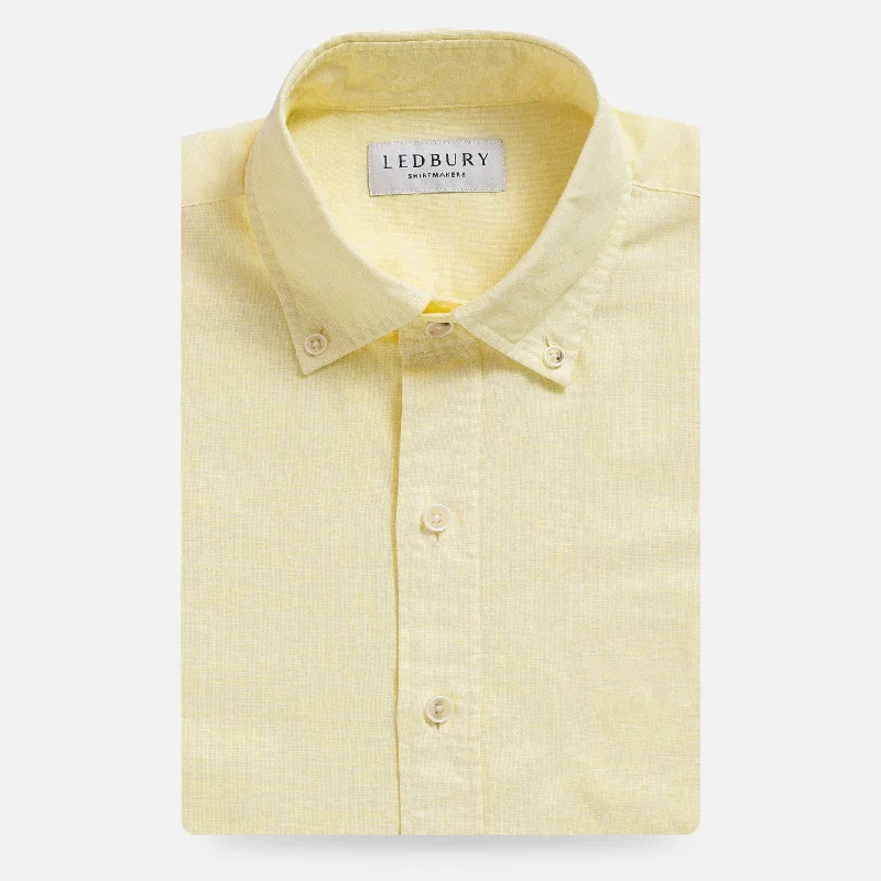 The Yellow Barretto Cotton Linen Custom Shirt