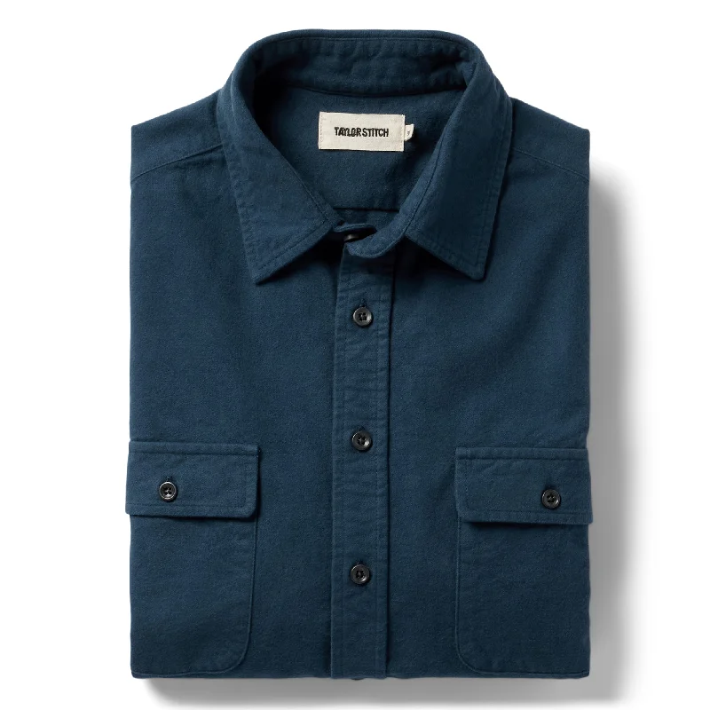 The Yosemite Shirt in Prussian Blue