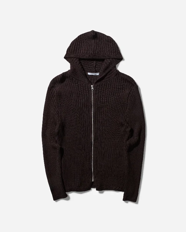 Men's Knit Hoodie Russet