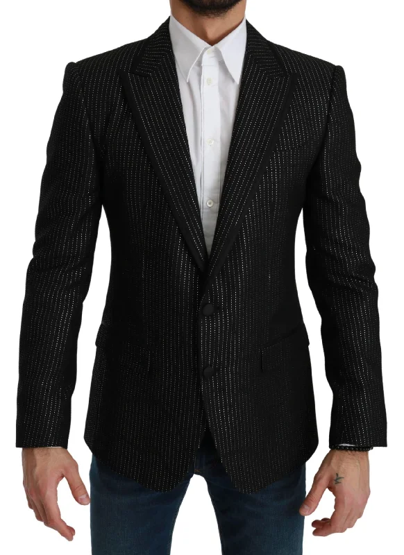 Dolce & Gabbana Elegant Slim Fit Formal Jacket Men's Blazer