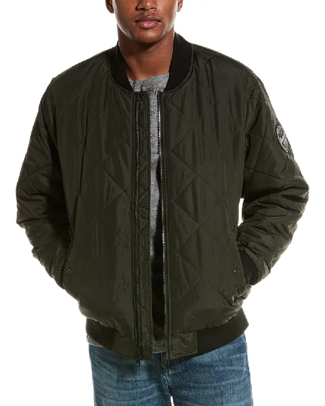 Hawke & Co. Diamond Quilted Bomber Jacket