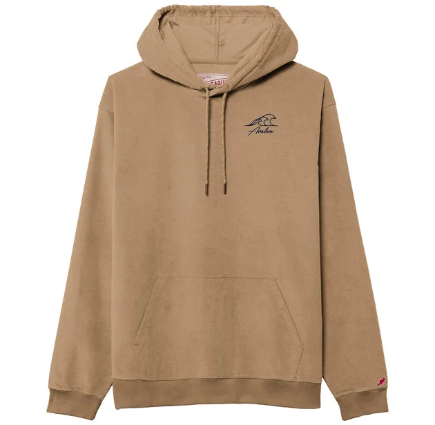 Men's Avalon Cord Hoodie - Khaki