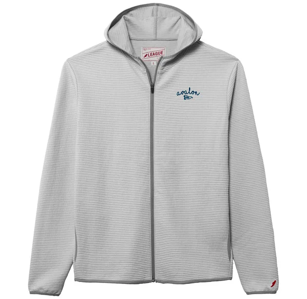 Men's Avalon Summit Full Zip w/Hood - Modern Gray