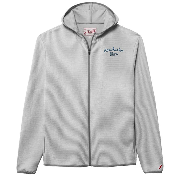 Men's Stone Harbor Summit Full Zip w/Hood - Modern Gray