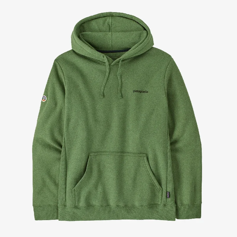 Patagonia Fitz Roy Icon Uprisal Hooded Sweatshirt-Terrain Green