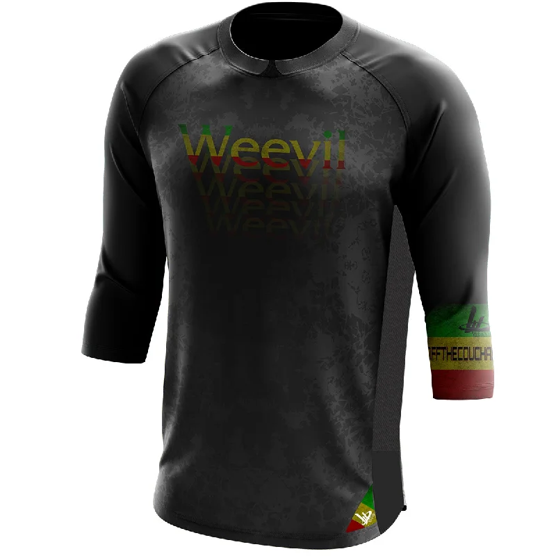 RASTA JERSEY // 3/4 SLEEVE