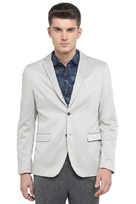 Comfort Fit 2 Button Knit Blazer