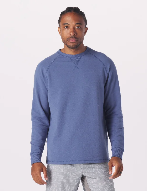 Dakota Crewneck: Lunar Sky