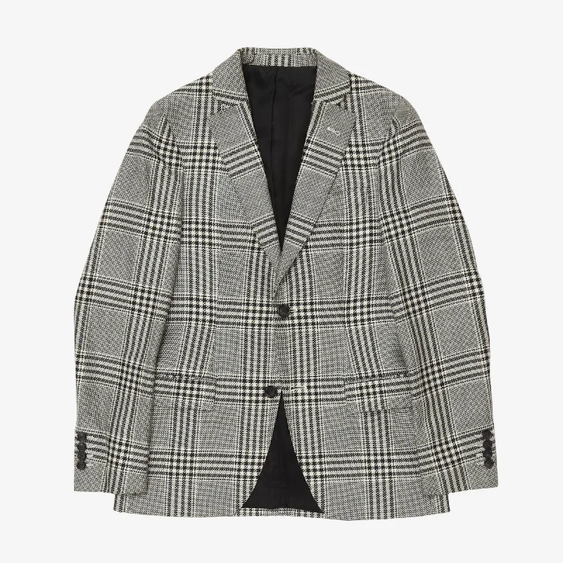 Wool Check Blazer