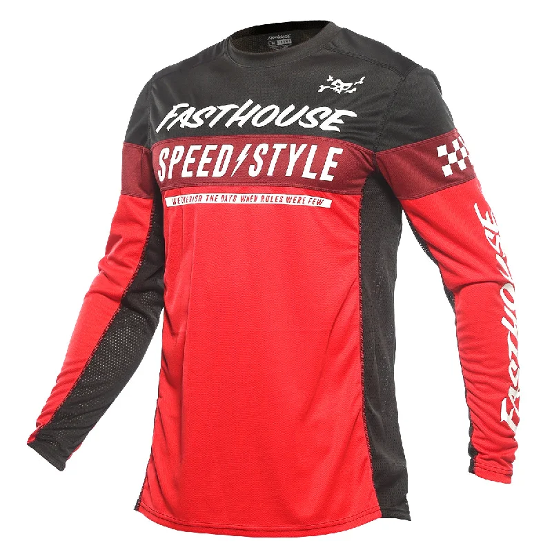 Grindhouse Akin Jersey - Red/Black