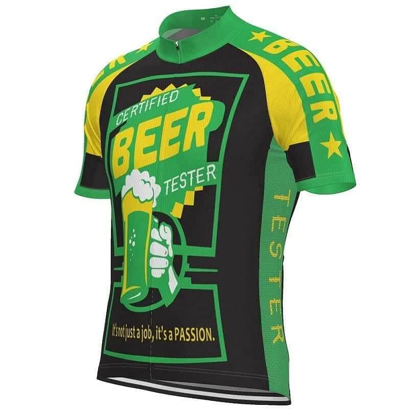 Certified Beer Tester Cycling Jersey