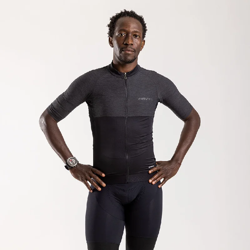 Men's Opera Race Fit Jersey (Charcoal)