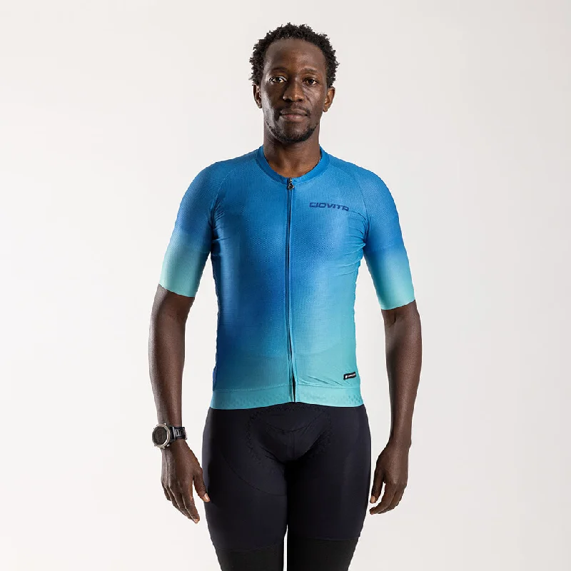 Men's Punto Corsa Race Fit 2.0 Jersey (Teal)