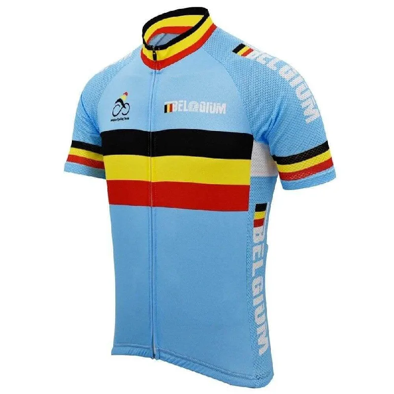 Retro Belgium Cycling Jersey