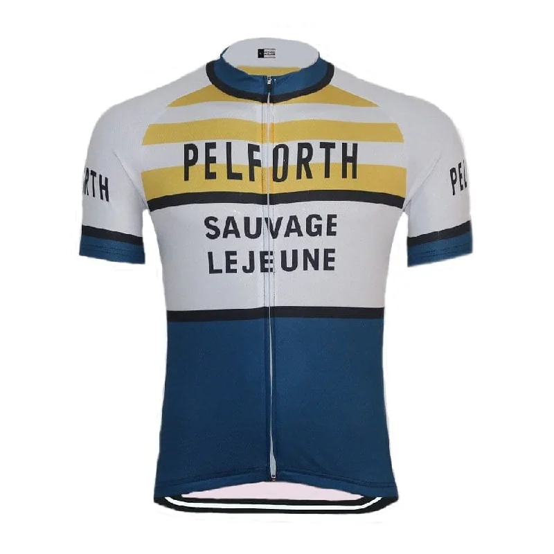 Retro Pelforth Sauvage Lejeune Cycling Jersey