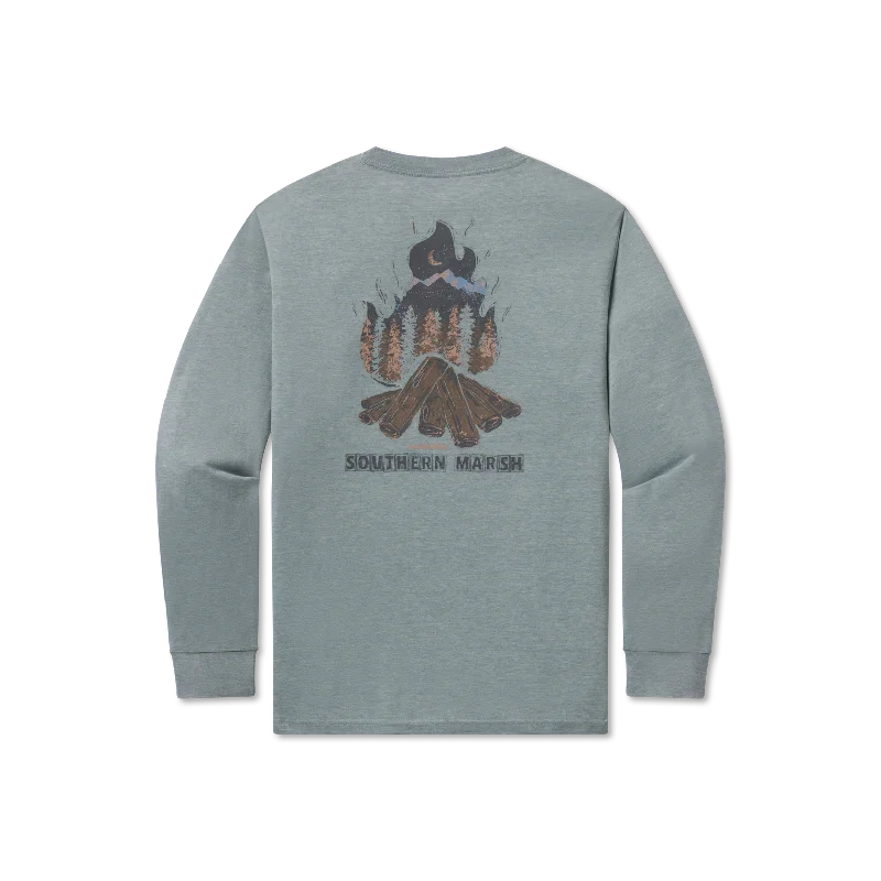 SEAWASH™ Tee -  Campfire - Long Sleeve