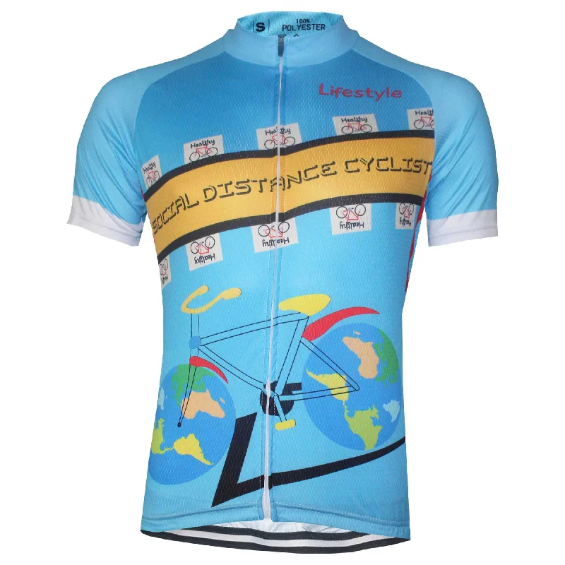 Social Distance Cyclist Cycling Jersey