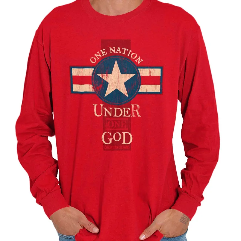 Under God Long Sleeve T Shirt