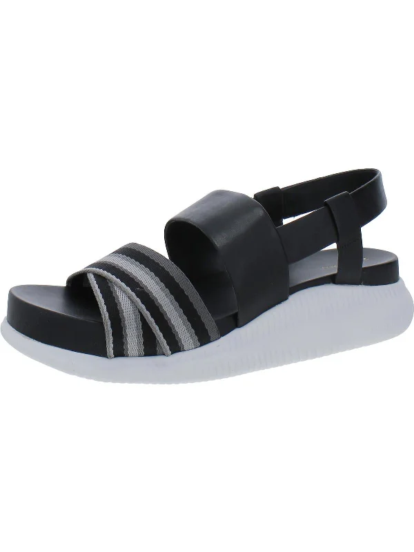 Shock - Absorbing Women's Sandals with a Soft Insole in Black for Active Lifestyles2 ZG Slingback Sandal Womens Slip On Strappy Slingback Sandals