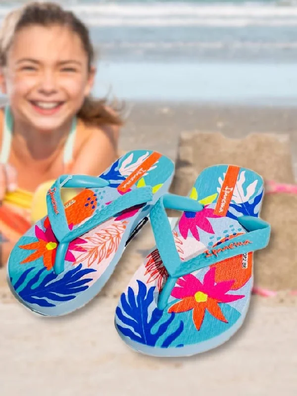 Women's Sandals with a Floral - Printed Upper in Pink for a Feminine Spring LookIpanema Sandals Girls Flip Flops Printed