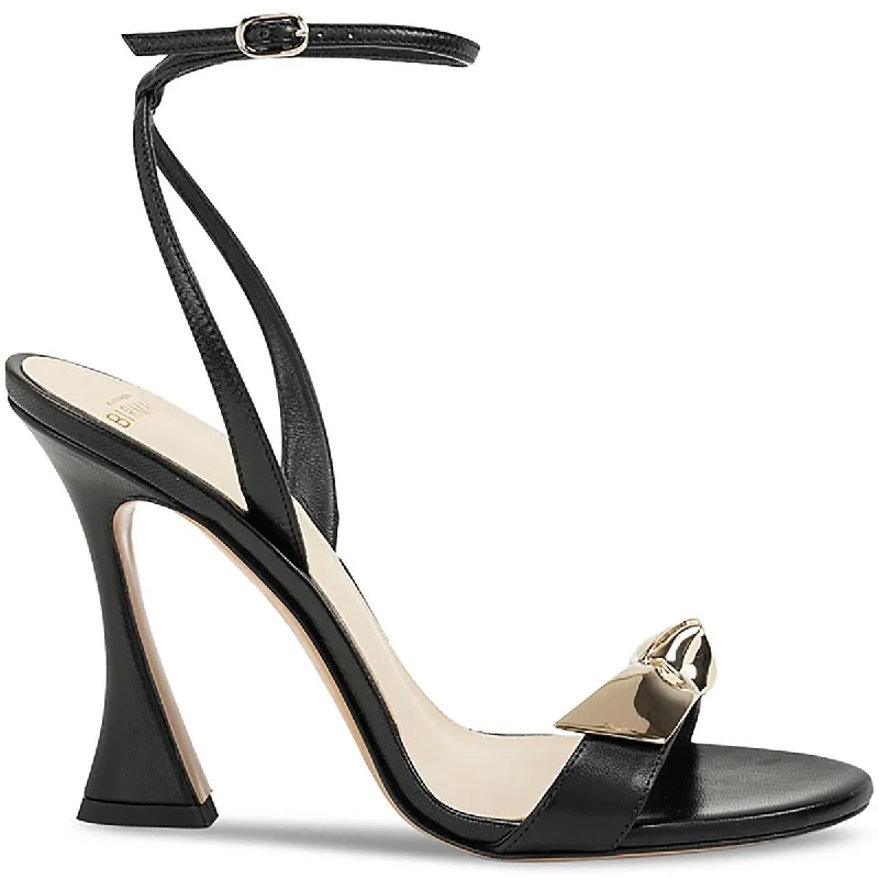 Shock - Absorbing Women's Sandals with a Soft Insole in Black for Active LifestylesAlexandre Birman Womens Leather Adjustable Heels