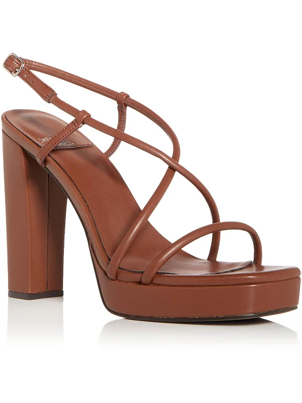Women's Cork - Soled Espadrille Sandals with a Rope - Trimmed Upper in Navy for a Summer VibeAperitif Womens Faux Leather Ankle Strap Platform Sandals